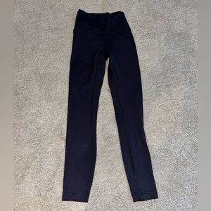 Lululemon wonder under leggings - size 0